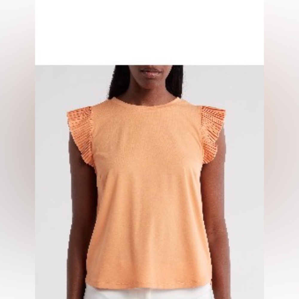 NWT Pleated sleeves shirt